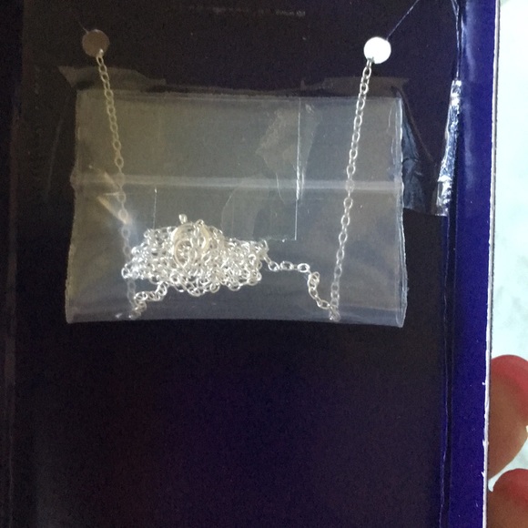 Sterling silver USA map necklace - Picture 2 of 2
